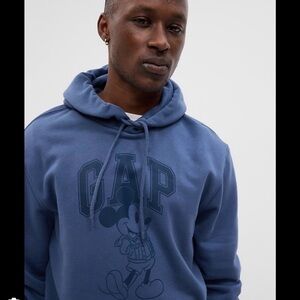 Adult Gap x Disney Logo Hoodie Sz M unisex